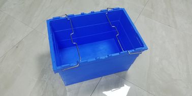 100 ٪ صواني التعشيش العذراء PP القابلة للتكديس مع نقل تخزين قضبان الصلب