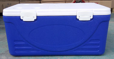 أزرق 110L حجم معزول بالتبريد والتجميد صندوق تبريد Virgin HDPE PU Foam
