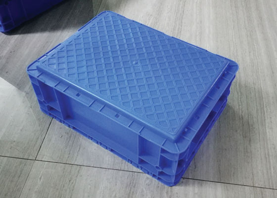 600 * 400mm 35kg PP Euro Stacking حاويات مقاومة التأثير