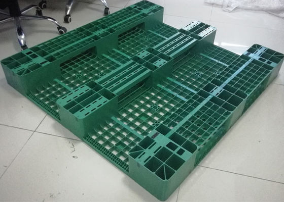 مخصص HDPE 6T المنصات البلاستيكية الثقيلة 4 طريقة رافعة شوكية
