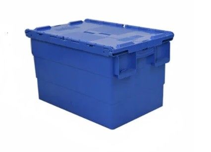 600 * 400 * 365mm 200kg PP Crate Storage Box للنقل