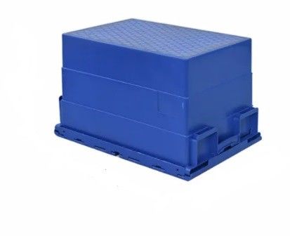 600 * 400 * 365mm 200kg PP Crate Storage Box للنقل