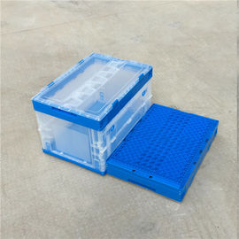 Length Sides Opening Collapsible Plastic Containers Virgin PP Material Custom Color